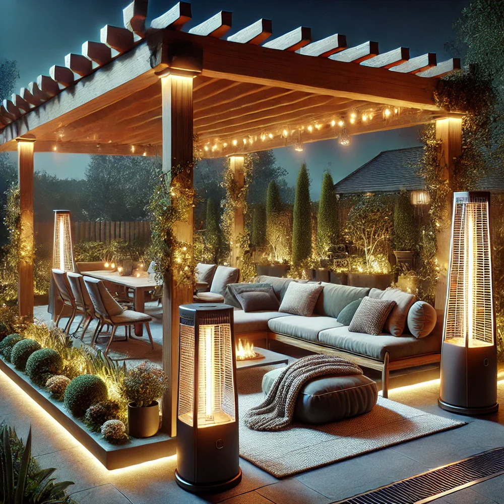 How to Add Comfort Elements Under Your Pergola: Sofas, Heaters, and More